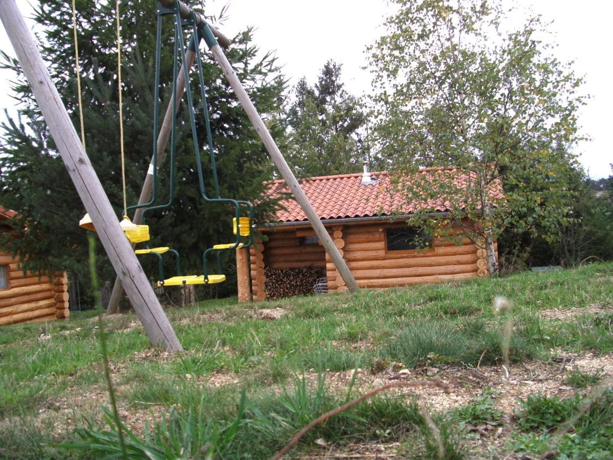 Pialous:Chalet En Rondins Avec Espace Detente La Chapelle-d'Aurec Экстерьер фото